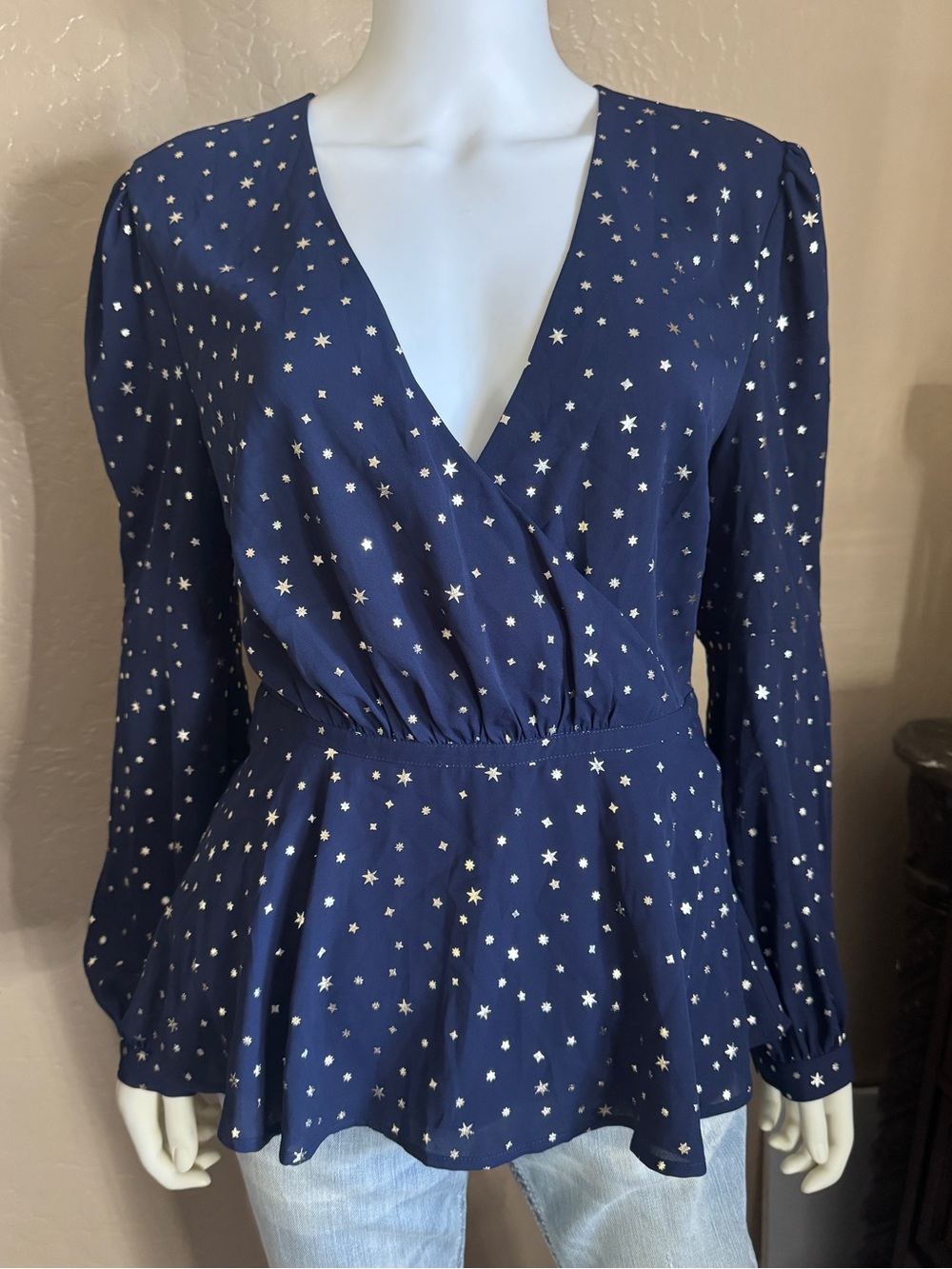 Bebé blue stars top